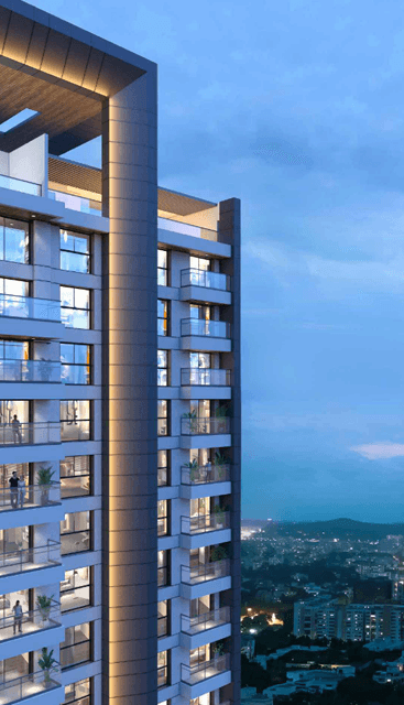 mantra one residences by burgundy, magarpatta, pune.