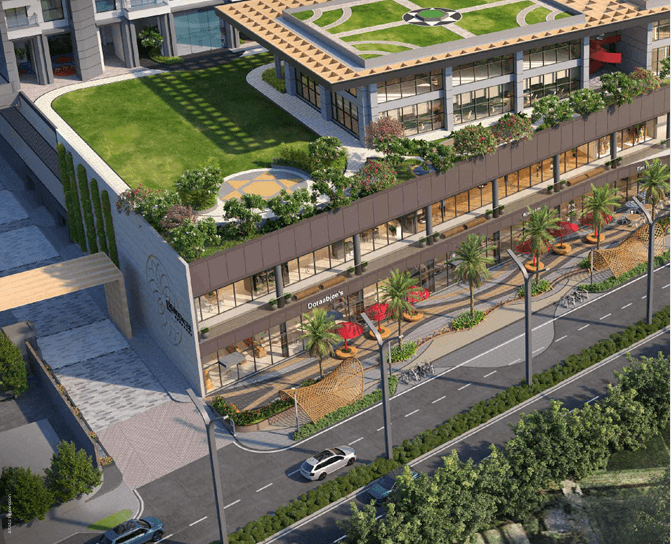 mantra one residences by burgundy, magarpatta, pune.