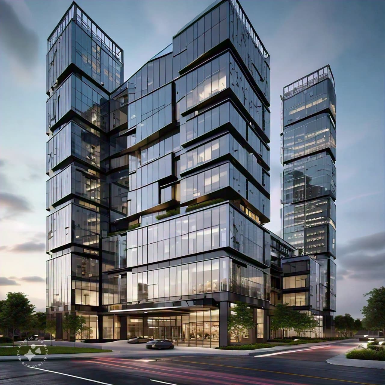 skyline business tower